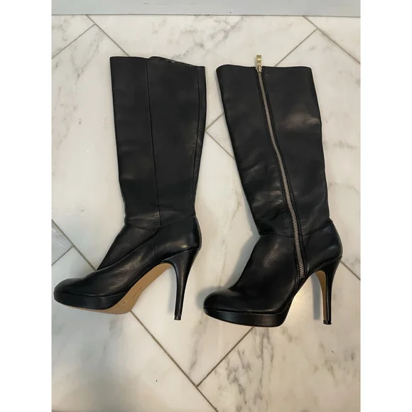 Vince Camuto Shoes Vince Camuto Emilian Black Leather High